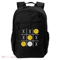 Pickleball Ball Tic-Tac-Toe Game XO-XO Funny Backpack thumb 0