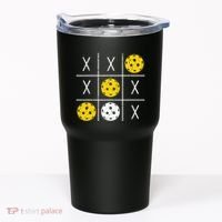 Pickleball Ball Tic-Tac-Toe Game XO-XO Funny Tumbler thumb 0