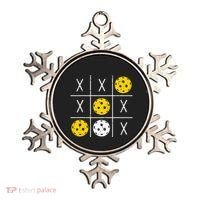 Pickleball Ball Tic-Tac-Toe Game XO-XO Funny Ornament thumb 0