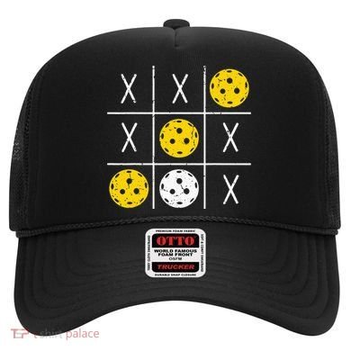 Pickleball Ball Tic-Tac-Toe Game XO-XO Funny Hat