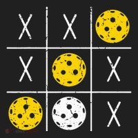 Pickleball Ball Tic-Tac-Toe Game XO-XO Funny Hat thumb 2