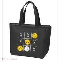 Pickleball Ball Tic-Tac-Toe Game XO-XO Funny Tote Bag thumb 3