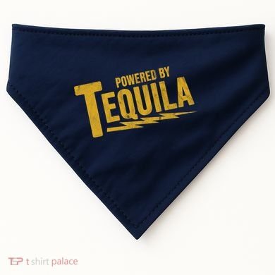 Powered By Tequila USA-Made Doggie Bandana