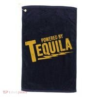 Powered By Tequila Golf Towel thumb 0