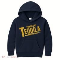 Powered By Tequila Kids Hoodie thumb 0