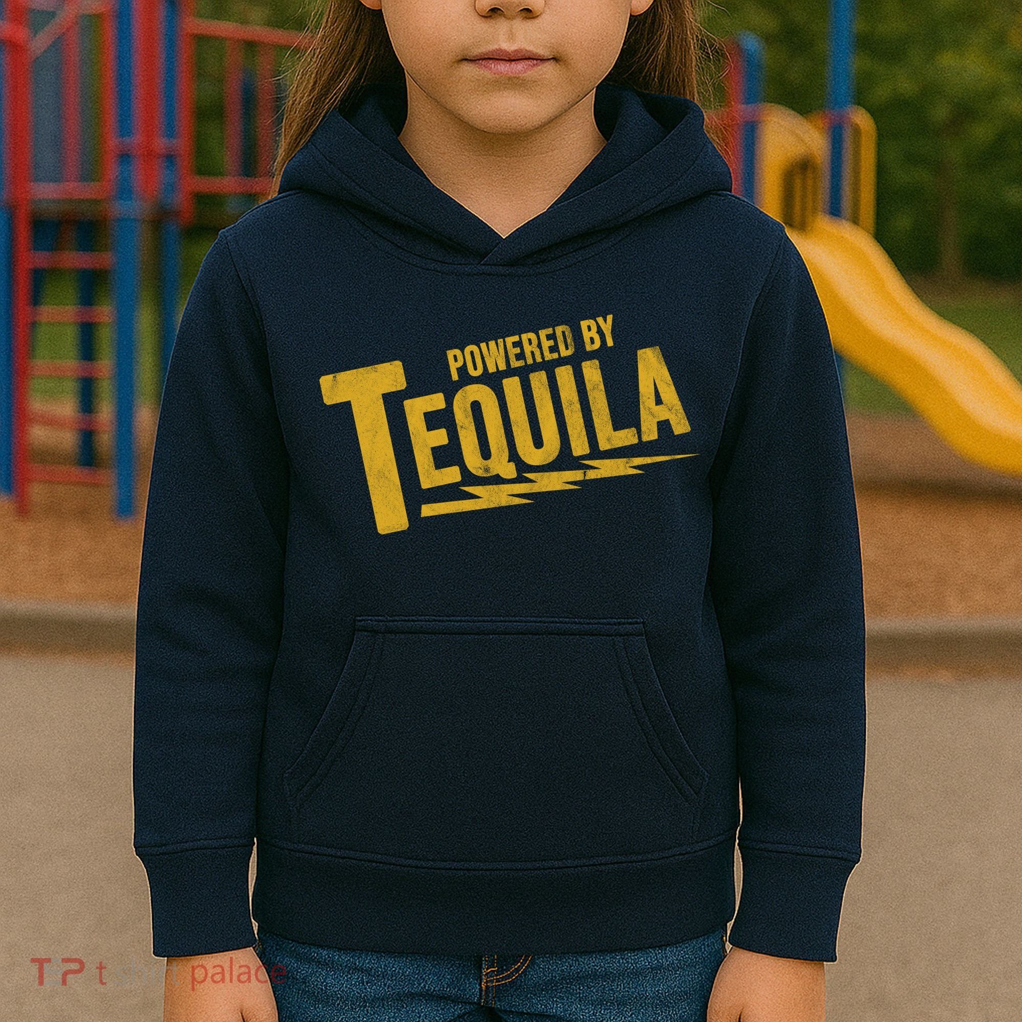 Powered By Tequila Kids Hoodie
