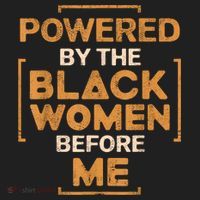 Powered By The Black Women Before Me Black History Month Hat thumb 2