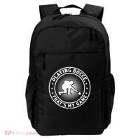 Playing Bocce ThatS My Game Bocce Ball Player Meaningful Gift Backpack thumb 0