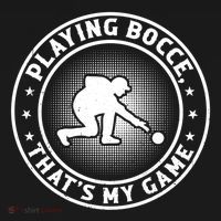 Playing Bocce ThatS My Game Bocce Ball Player Meaningful Gift Backpack thumb 2