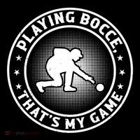 Playing Bocce ThatS My Game Bocce Ball Player Meaningful Gift Women's Hoodie thumb 2