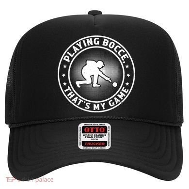 Playing Bocce ThatS My Game Bocce Ball Player Meaningful Gift Hat