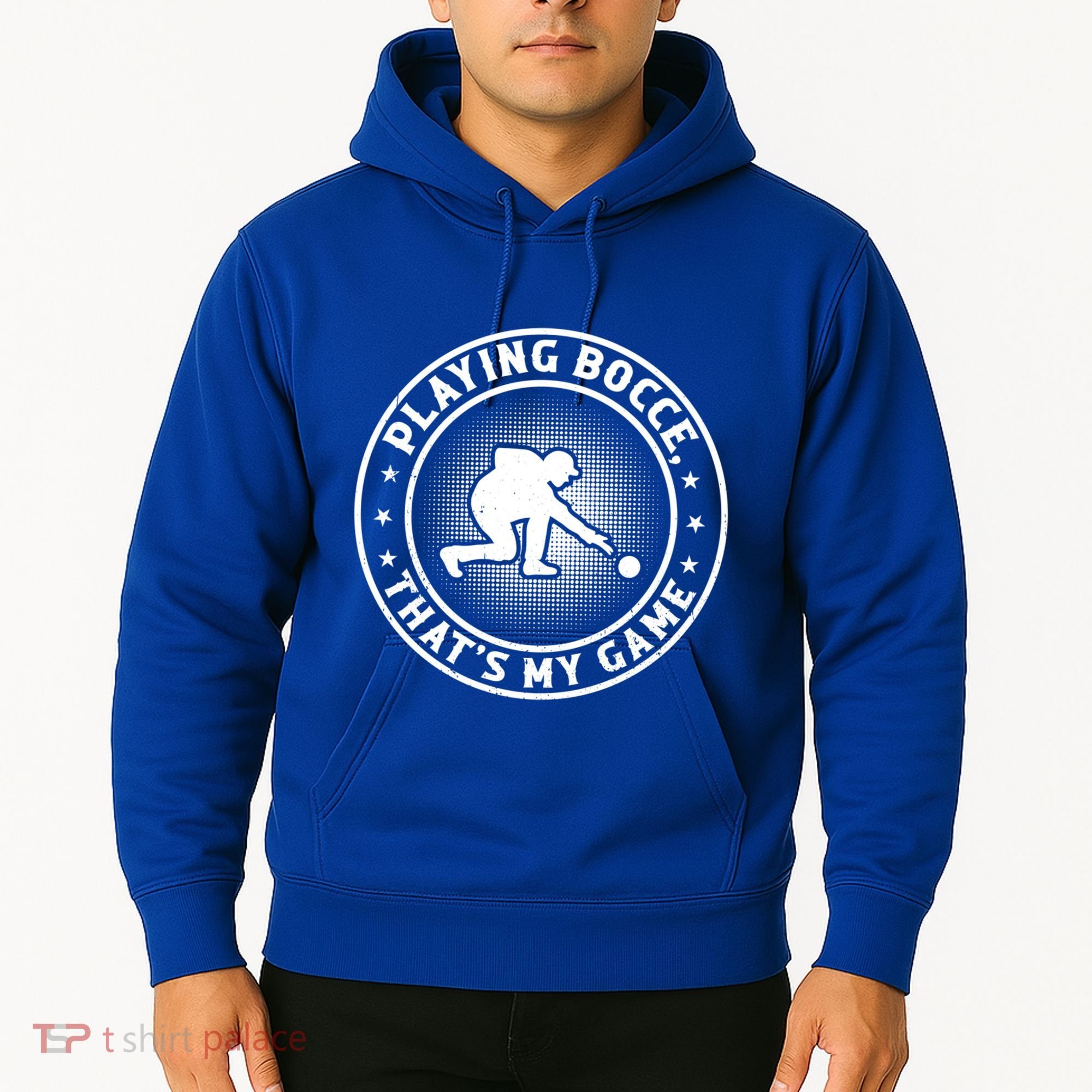 Playing Bocce ThatS My Game Bocce Ball Player Meaningful Gift Hoodie