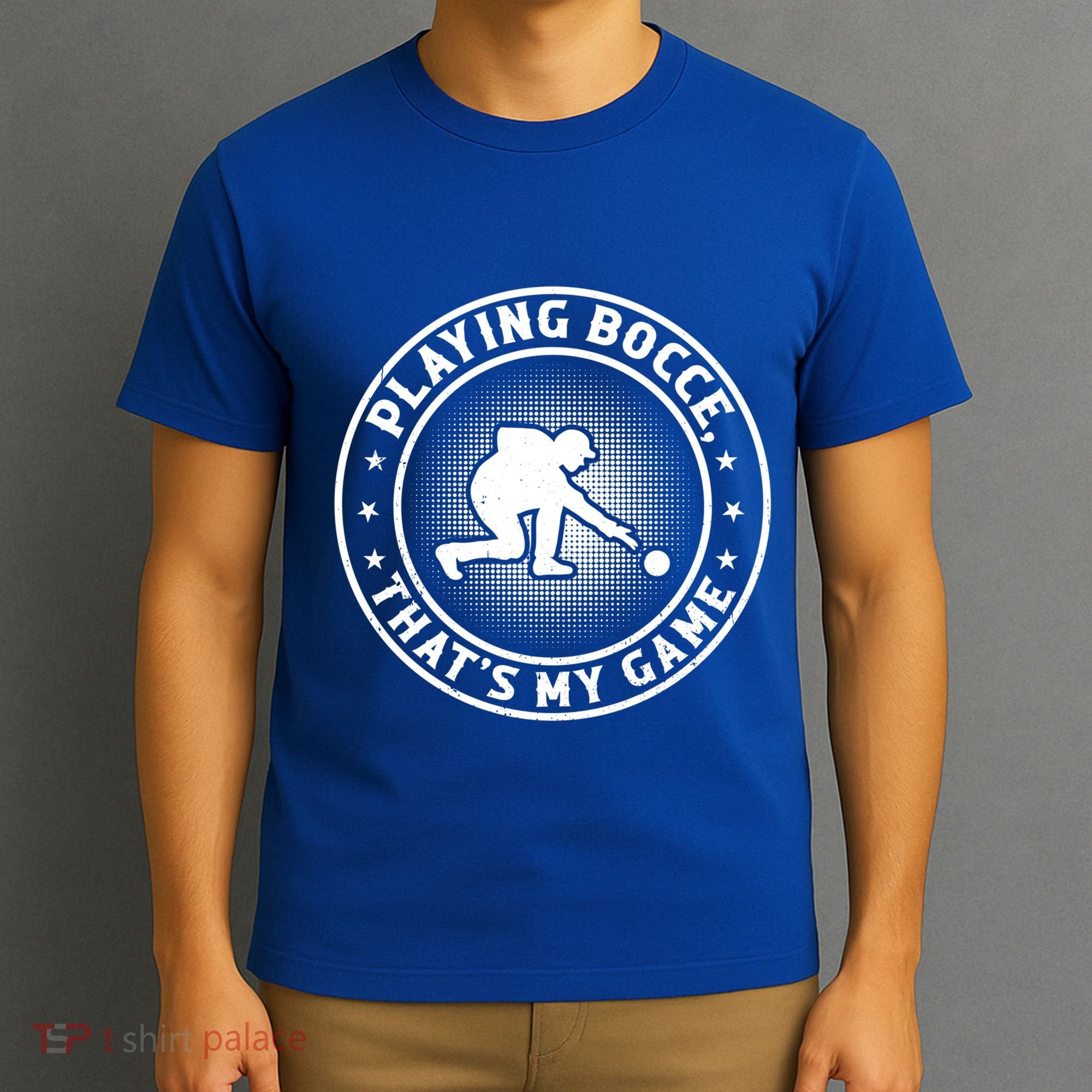 Playing Bocce ThatS My Game Bocce Ball Player Meaningful Gift T-Shirt
