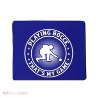 Playing Bocce ThatS My Game Bocce Ball Player Meaningful Gift Mousepad thumb 0