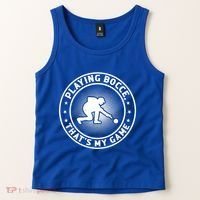 Playing Bocce ThatS My Game Bocce Ball Player Meaningful Gift Tank Top thumb 2