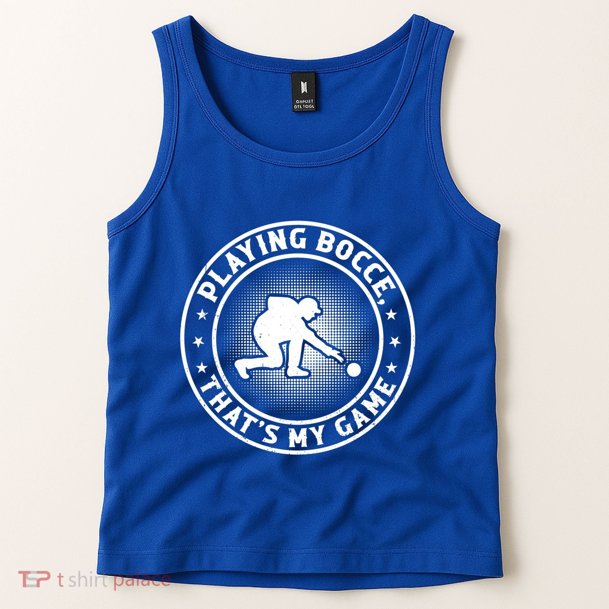 Playing Bocce ThatS My Game Bocce Ball Player Meaningful Gift Tank Top