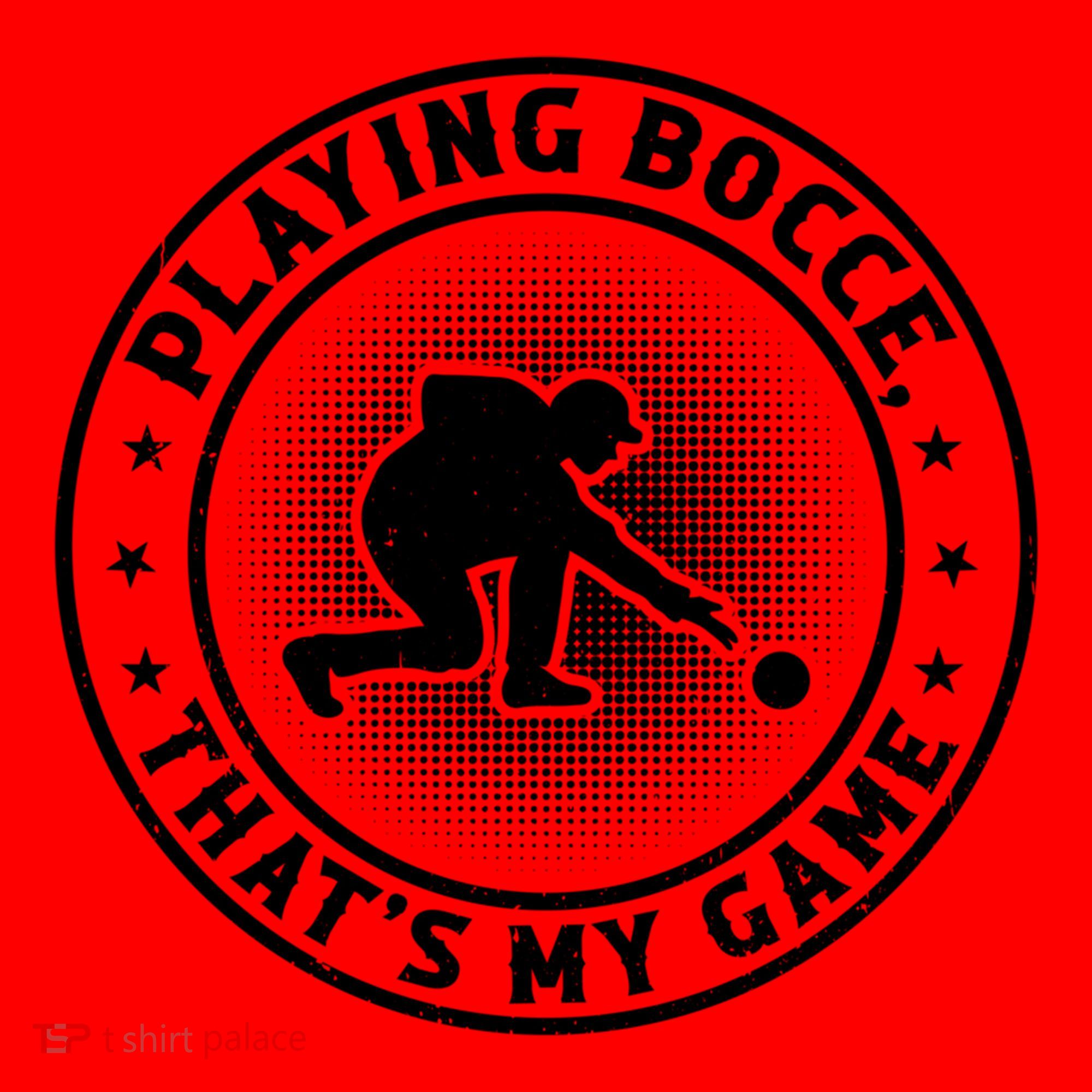 Playing Bocce ThatS My Game Bocce Ball Player Meaningful Gift Santa Hat