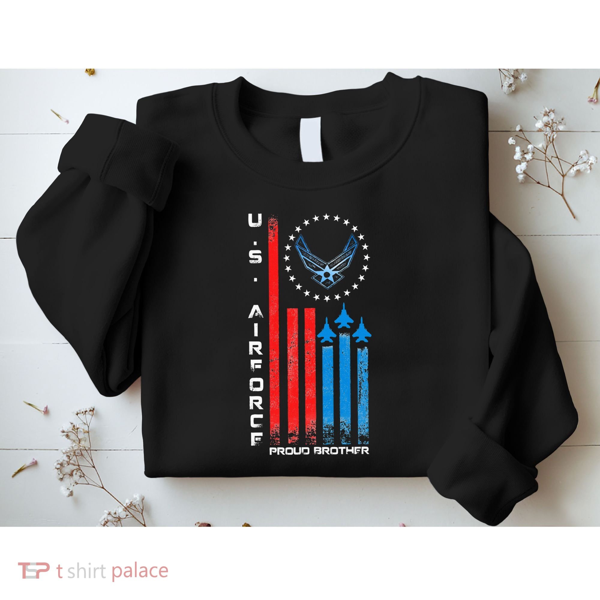 Proud Brother Usa Flag Sweatshirt