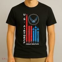 Proud Brother Usa Flag T-Shirt thumb 3