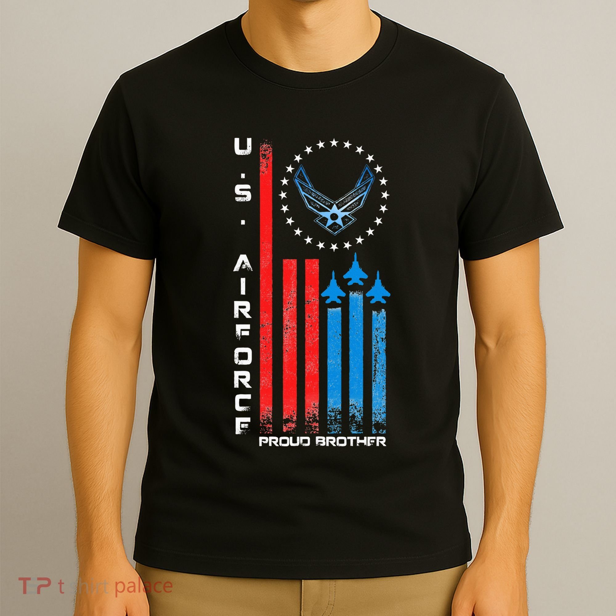 Proud Brother Usa Flag T-Shirt