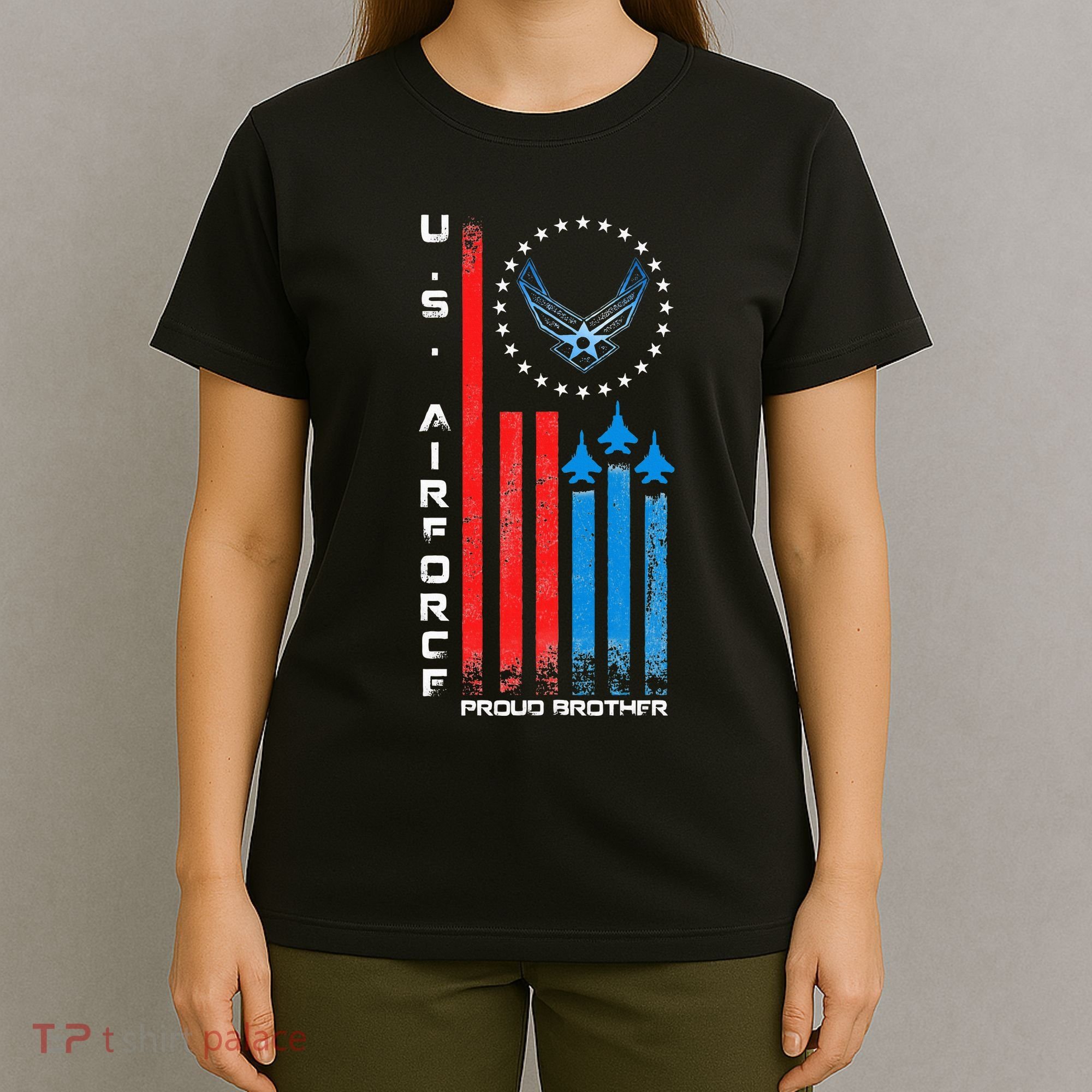 Proud Brother Usa Flag T-Shirt