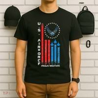 Proud Brother Usa Flag T-Shirt thumb 6