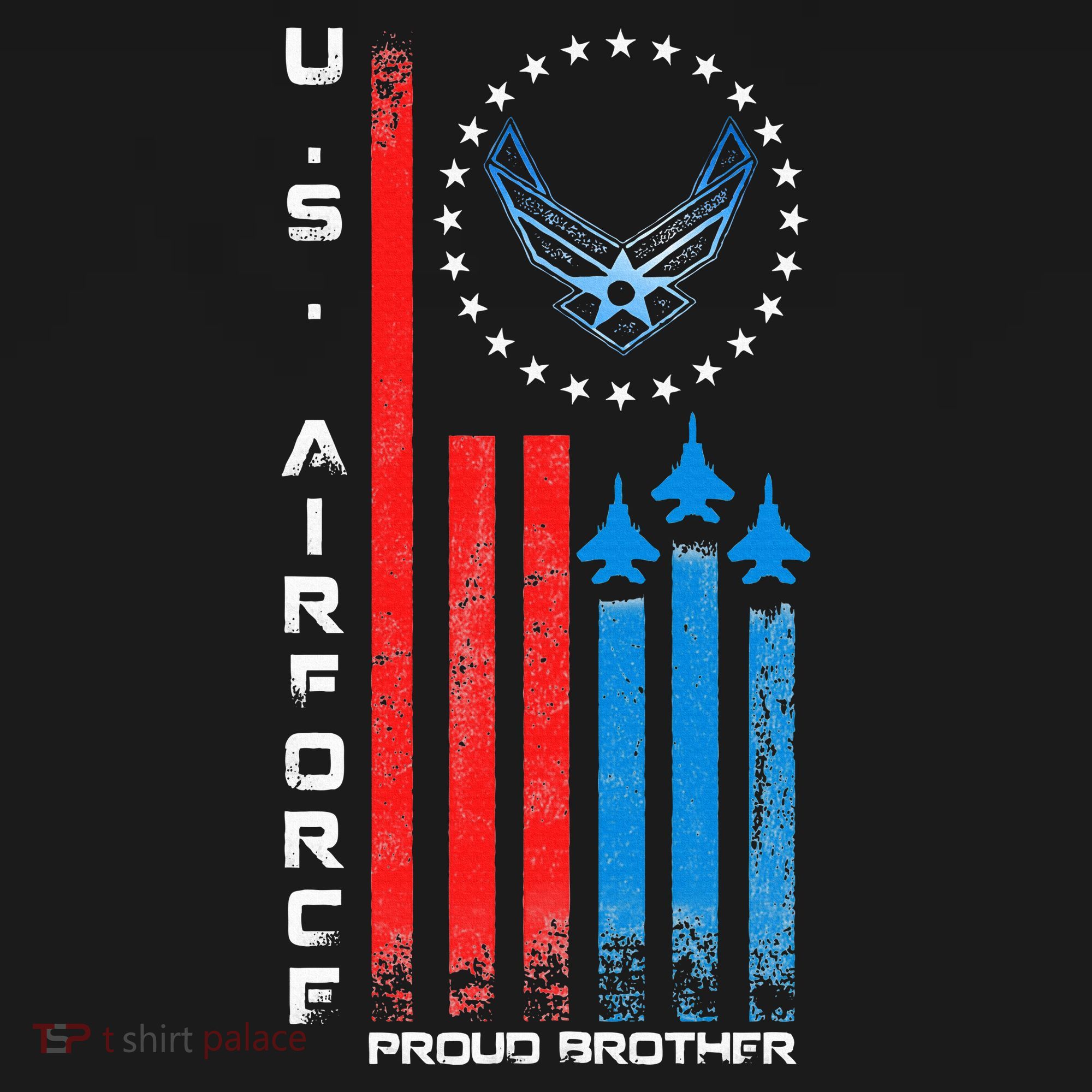 Proud Brother Usa Flag Women's Hoodie