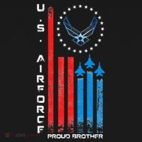 Proud Brother Usa Flag Mousepad thumb 1