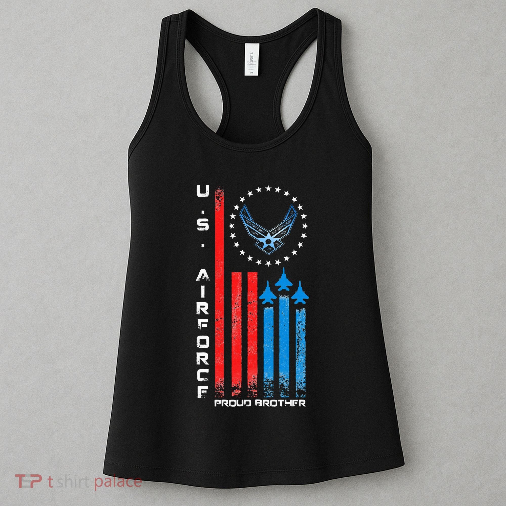 Proud Brother Usa Flag Women's Tank Top