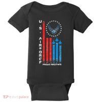 Proud Brother Usa Flag Baby Bodysuit thumb 0