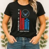 Proud Brother Usa Flag Women's T-Shirt thumb 2