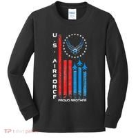 Proud Brother Usa Flag Kids Long Sleeve Shirt thumb 0