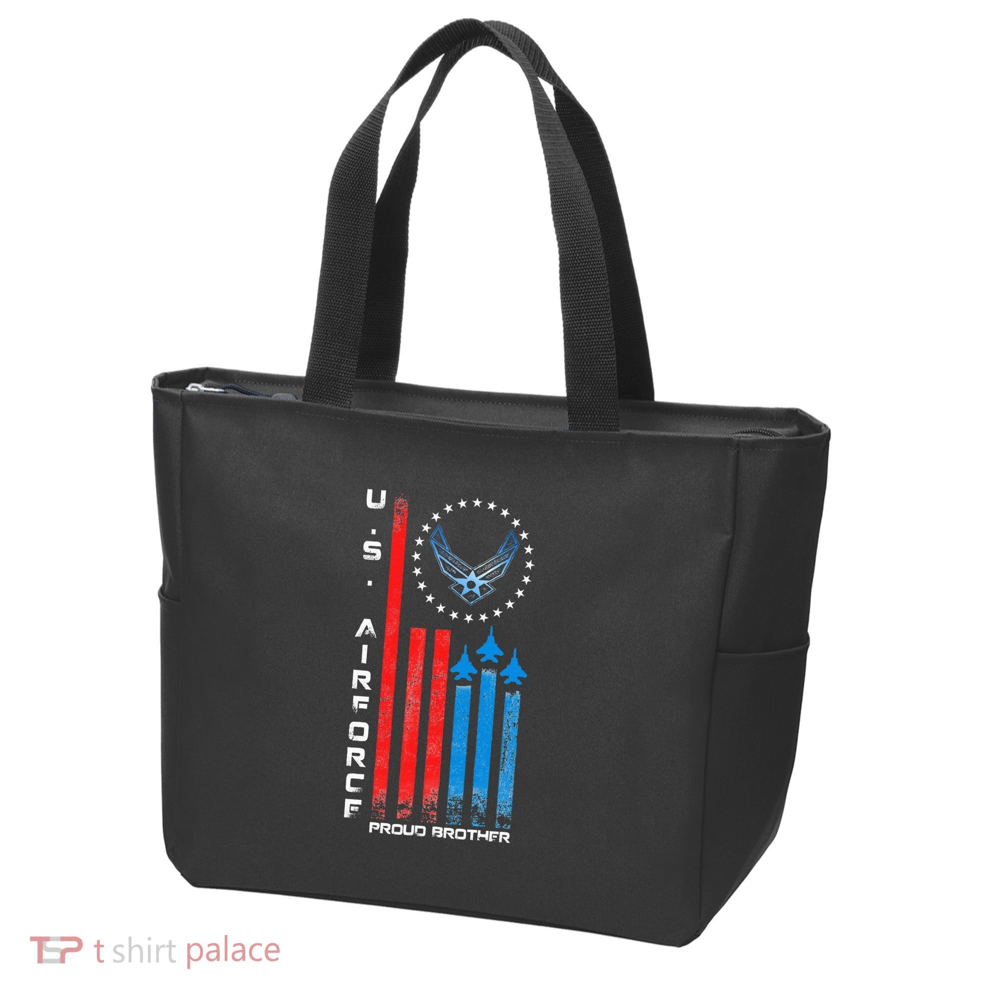 Proud Brother Usa Flag Tote Bag