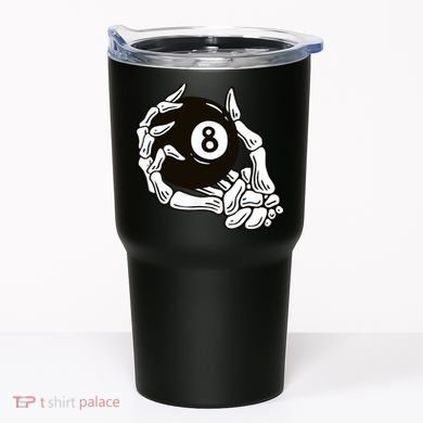 Pool billiards vintage 8 eight ball Tumbler