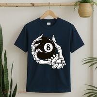 Pool billiards vintage 8 eight ball T-Shirt thumb 2