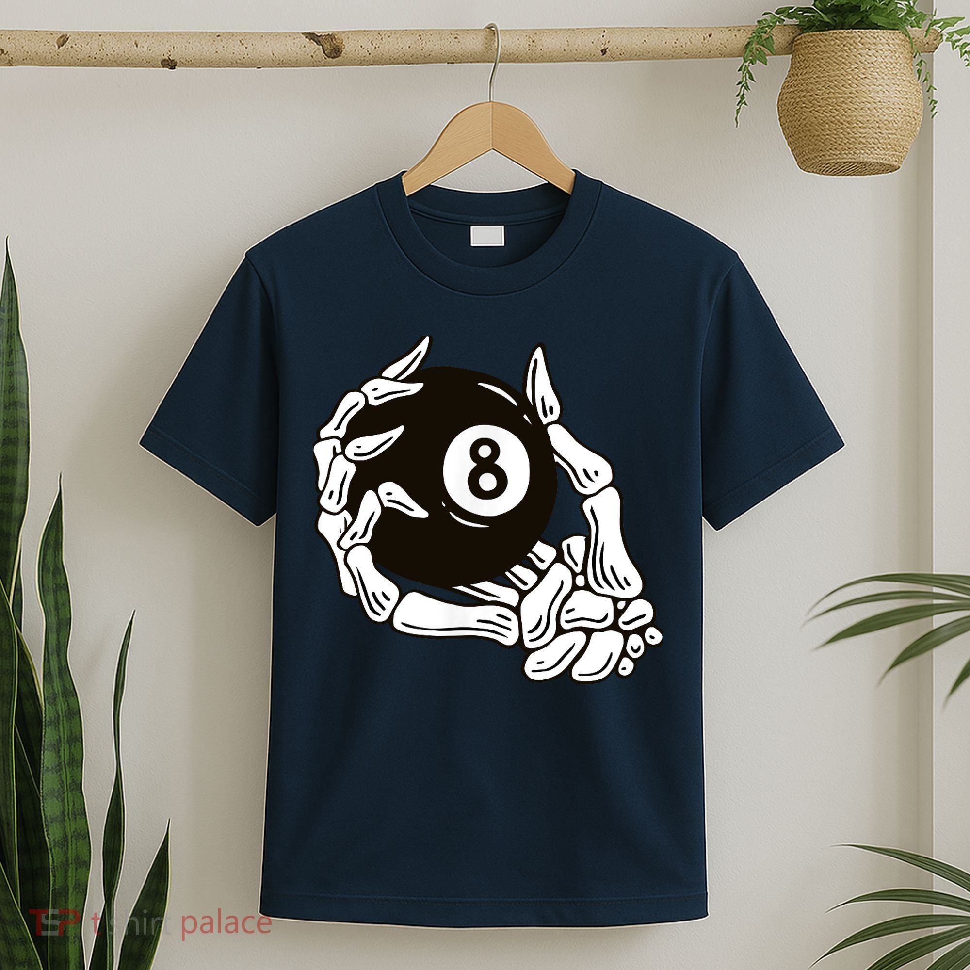 Pool billiards vintage 8 eight ball T-Shirt
