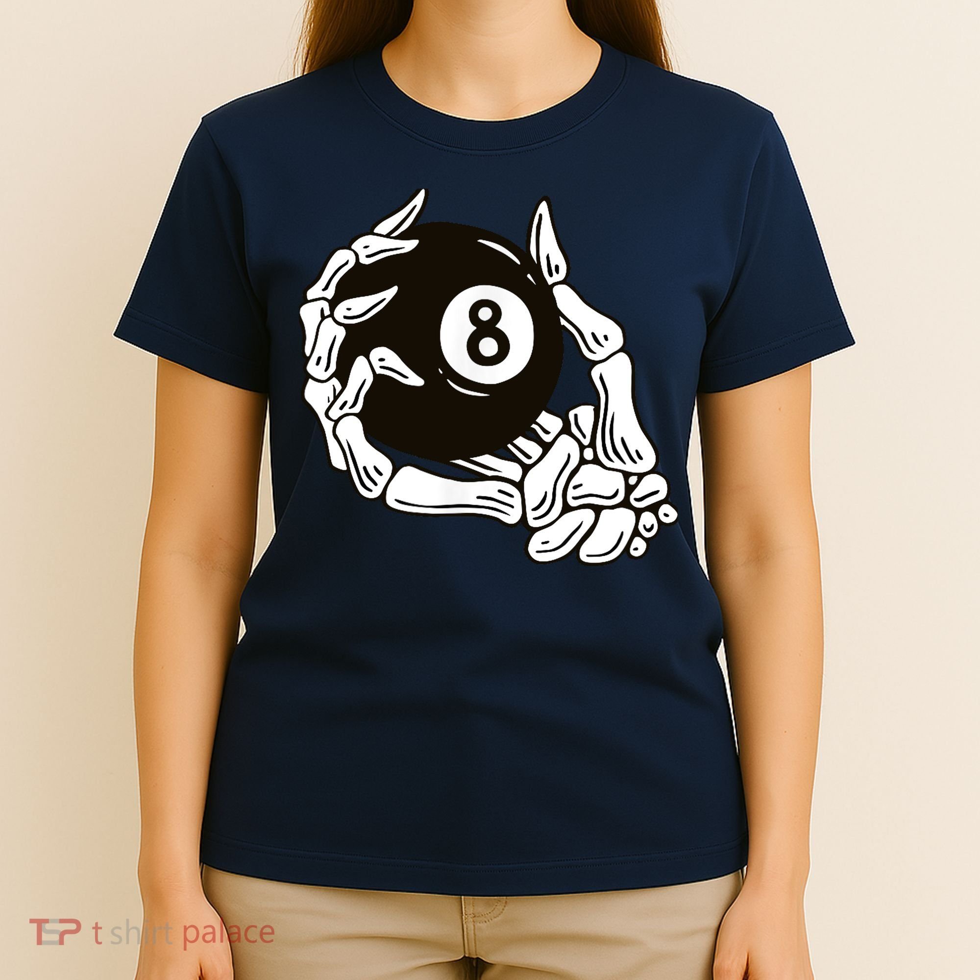Pool billiards vintage 8 eight ball T-Shirt