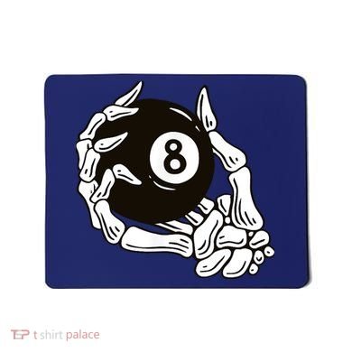 Pool billiards vintage 8 eight ball Mousepad