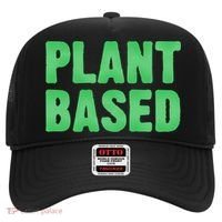 Plant Based Vegan Funny Vegetarian Saying Gift Cool Gift Hat thumb 0