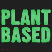 Plant Based Vegan Funny Vegetarian Saying Gift Cool Gift Golf Towel thumb 3