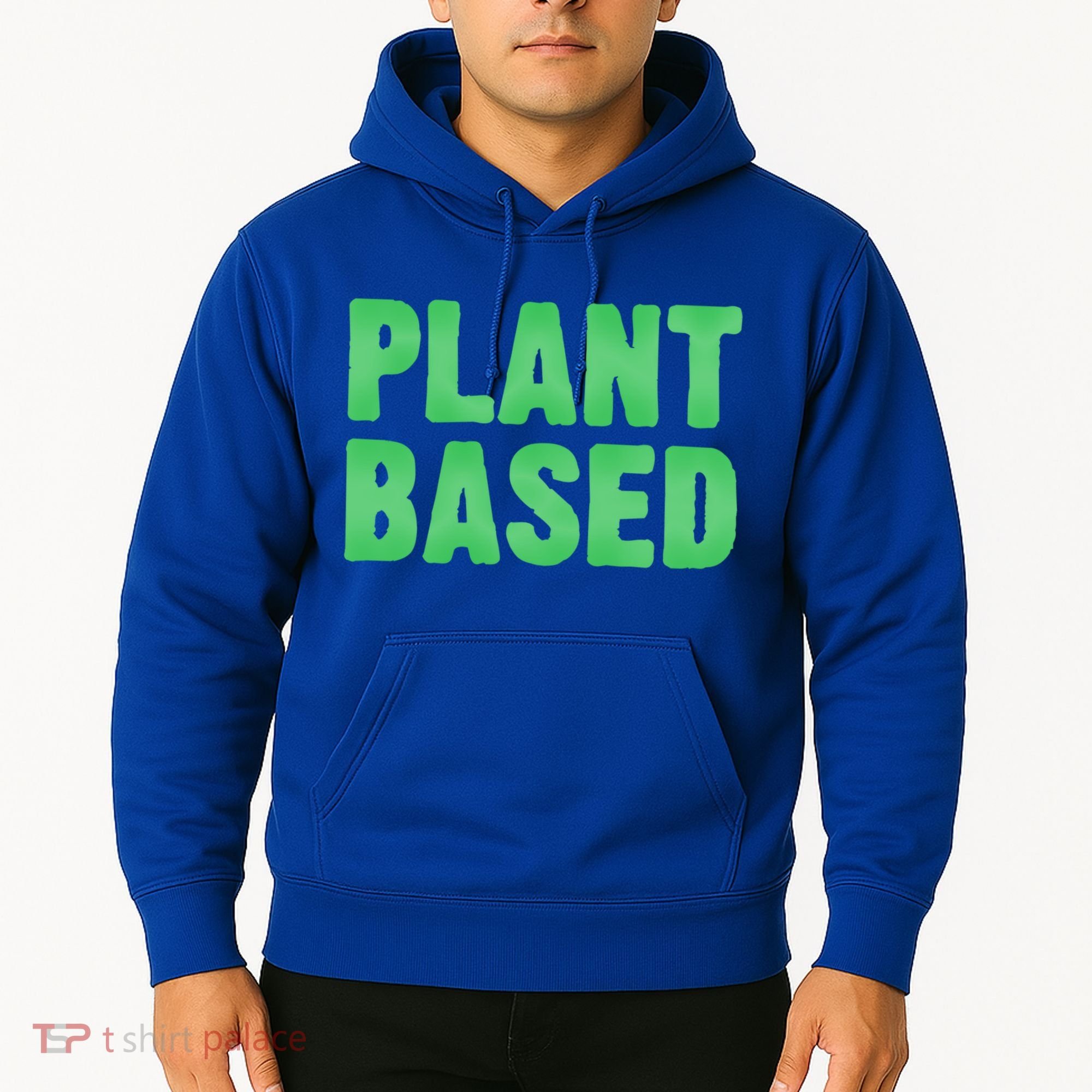 Plant Based Vegan Funny Vegetarian Saying Gift Cool Gift Hoodie
