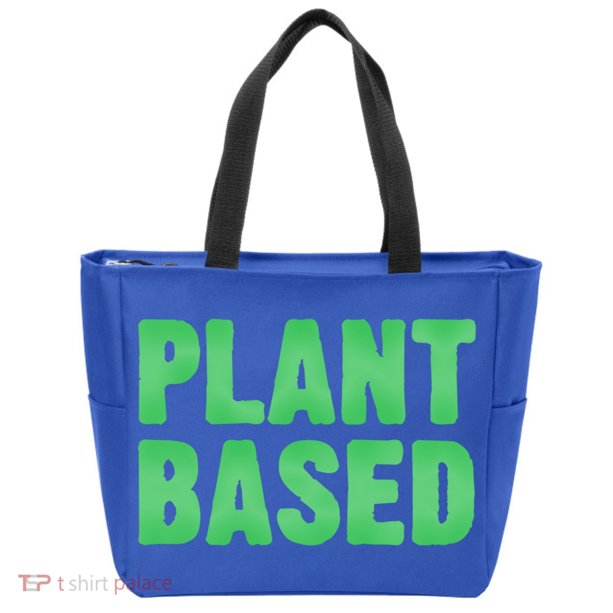 Plant Based Vegan Funny Vegetarian Saying Gift Cool Gift Tote Bag