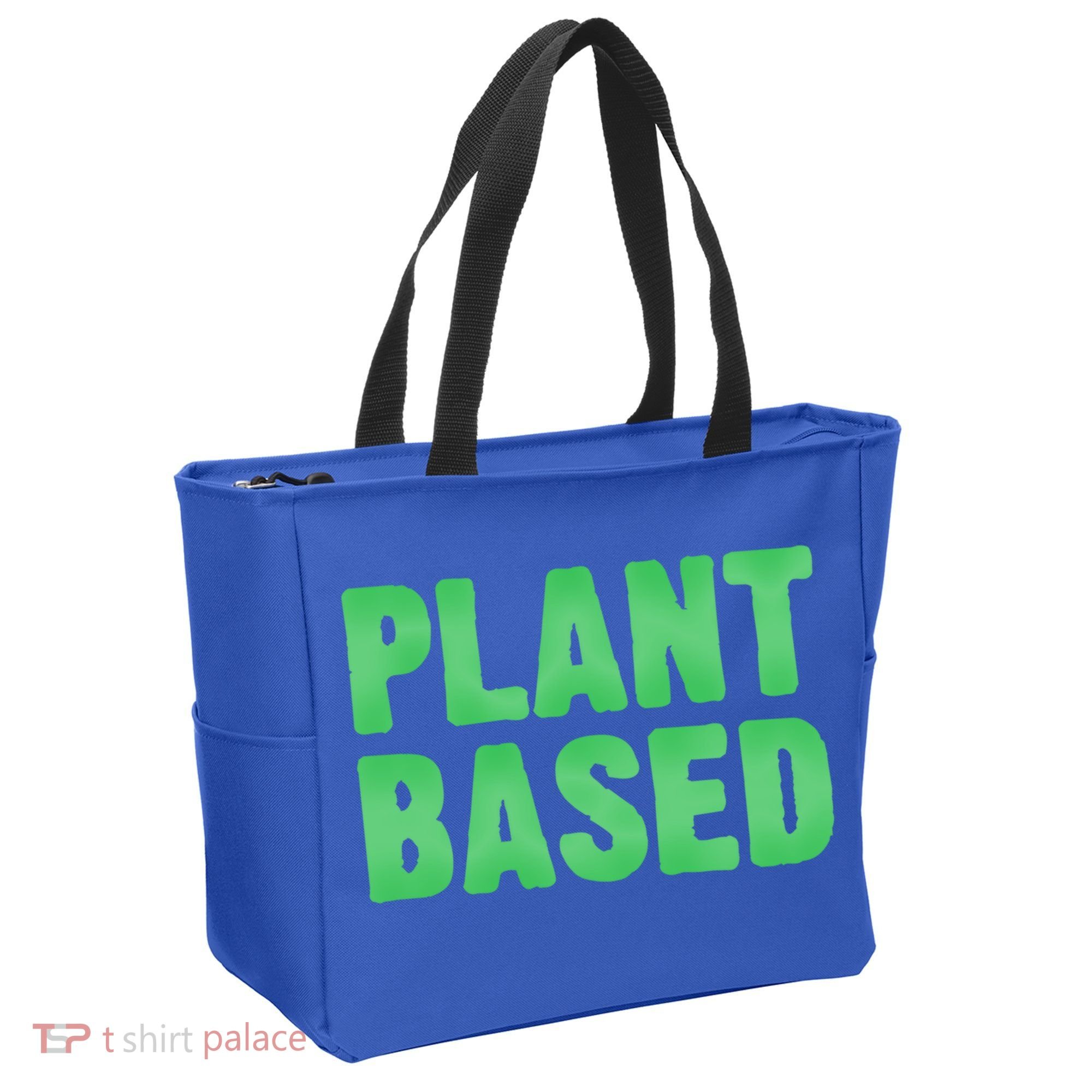 Plant Based Vegan Funny Vegetarian Saying Gift Cool Gift Tote Bag