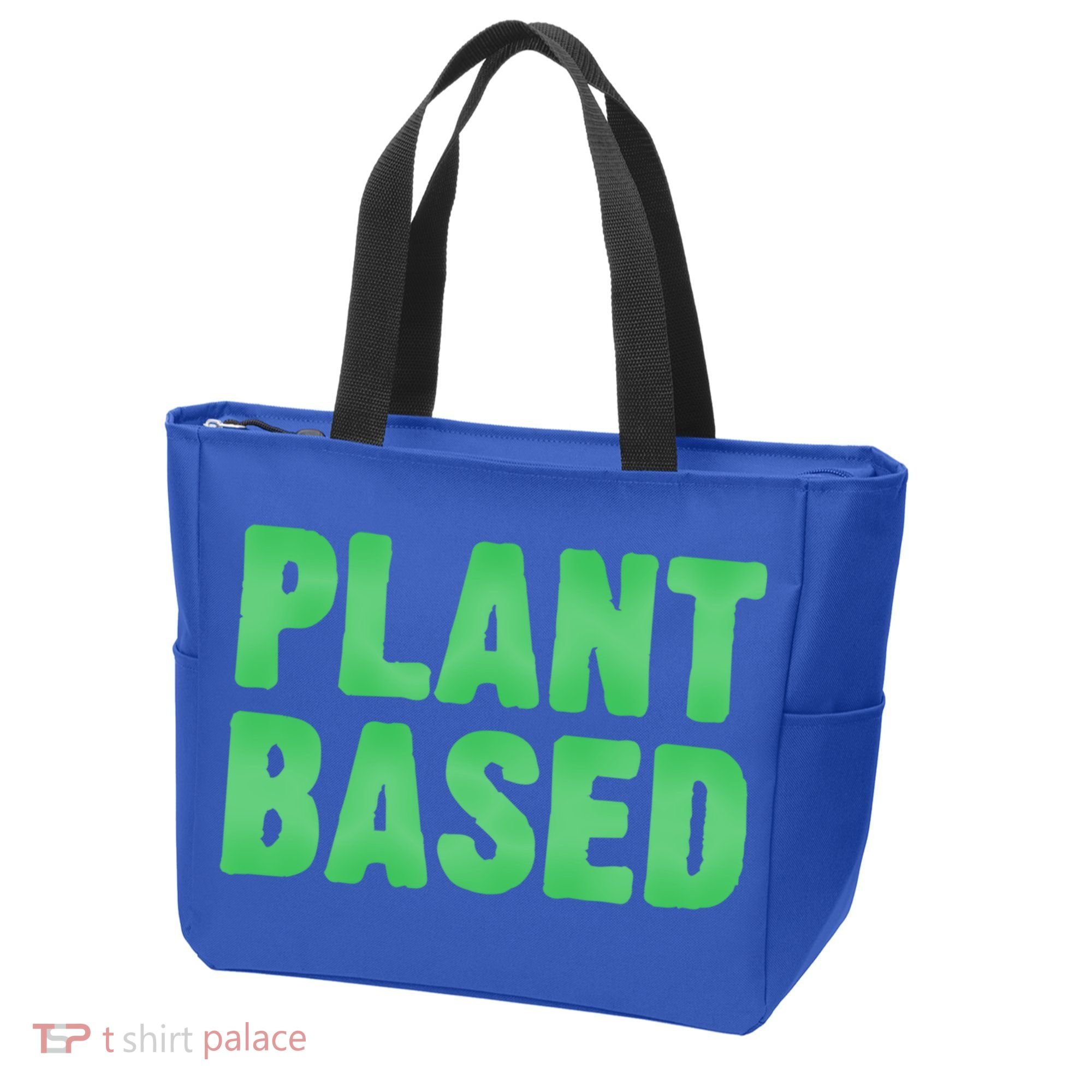 Plant Based Vegan Funny Vegetarian Saying Gift Cool Gift Tote Bag