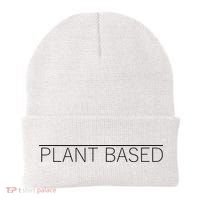 Plant Based Vegan Vegetarian Gift Beanie thumb 0