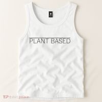 Plant Based Vegan Vegetarian Gift Tank Top thumb 2