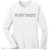 Plant Based Vegan Vegetarian Gift Women's Long Sleeve Shirt thumb 0
