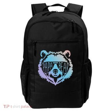 Papa Bear Vintage Graphic Gift Backpack