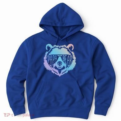 Papa Bear Vintage Graphic Gift Hoodie