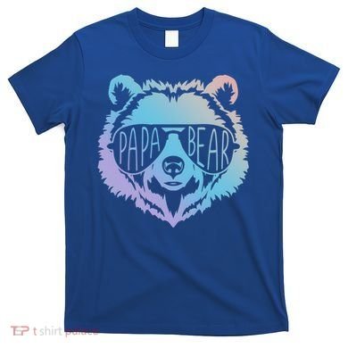 Papa Bear Vintage Graphic Gift T-Shirt